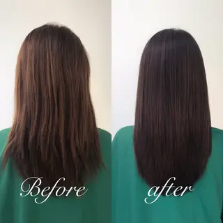 セミロング 透明感カラー✨ Midoriのヘアスタイル