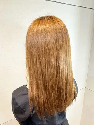 セミロング MIN NANO// POLICY所属・miyu ⭐︎のヘアスタイル