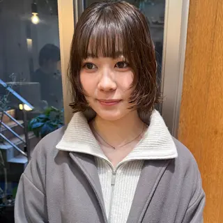 ショート パーマ 大橋 芽衣のヘアスタイル