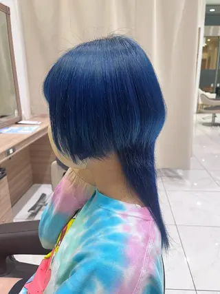 ロング カラー 🐈‍⬛SARA🎀 メンズ縮毛矯正のヘアスタイル