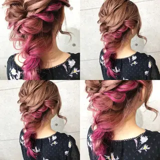 ヘアアレンジ hair teria ryu 大塚のヘアスタイル