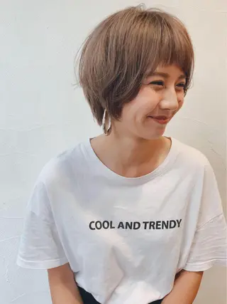 ショート カラー メンズカット特化柏駅 徒歩3分LOUのヘアスタイル