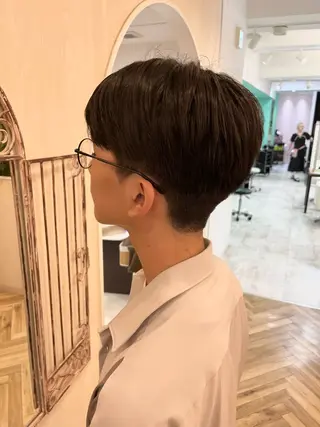 ショート メンズ メンズパーマモデル ／浅野未来🌼.*のヘアスタイル