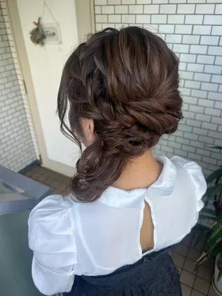 ヘアアレンジ 大人可愛いヘアメイク 💋🧚‍♀️しずかのヘアスタイル
