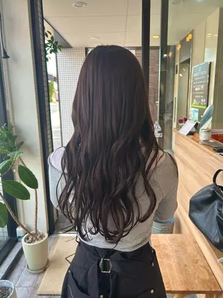 カラー 小川 鈴佳のヘアスタイル