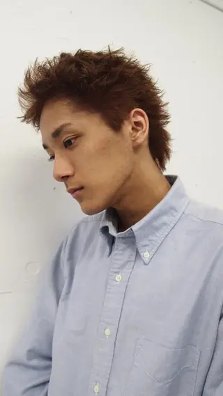 ショート メンズ HOLLY 髙橋ユウキのヘアスタイル