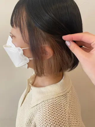 ショート 🫧顔周りカット 🫧樫村優香のヘアスタイル