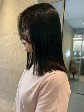 ミディアム nok所属・nok Osakaのヘアスタイル