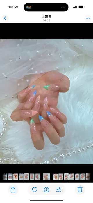 ネイル クイーンズネイル銀座所属・Queeens nailのネイルデザイン
