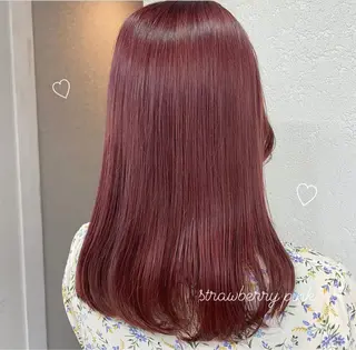ミディアム 💗モテガーリー💗 rumi♡のヘアスタイル