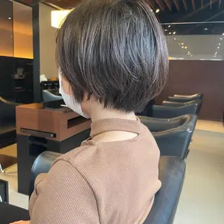 ショート ショート・ボブ 中村俊哉のヘアスタイル