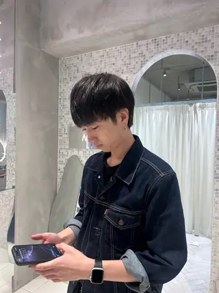 メンズ ハイトーン/くすみ カラー seina★のヘアスタイル