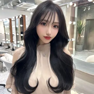 ロング カラー 💎髪質改善/縮毛 矯正/横山一誠💎のヘアスタイル