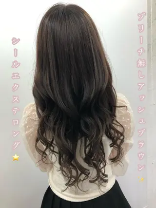 ロング カラー 下妻 カラーエクステ難波のヘアスタイル