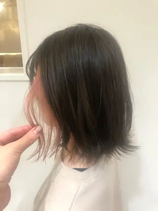 カラー Sherry/R 三川町 ayakaのヘアスタイル