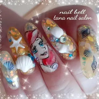 ネイル 占いができるネイルサロン「ネイルベル」所属・さいとう りなのネイルデザイン