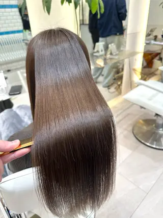 ロング カラー 新宿/髪質改善/ボブ 韓国レイヤー大重聖斗のヘアスタイル