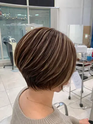 ショート カラー 店舗代表 佐藤 幸平のヘアスタイル