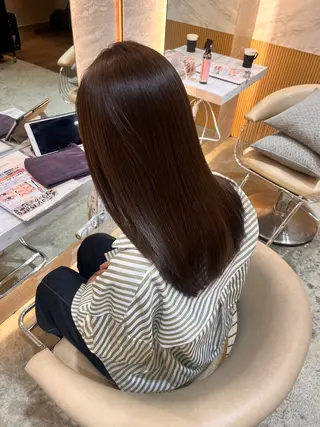 ロング カラー Londespoir所属・川畑 あやかのヘアスタイル