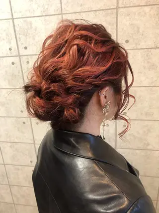 ロング ヘアアレンジ knock【ノック】所属・烏丸韓国ヘア🇰🇷 ayaka🎀のヘアスタイル