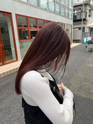 ロング カラー パーマ/ボブ /レイヤー チヒロのヘアスタイル