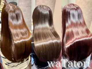 ロング 髪質改善専門店waTatori所属・新宿🚉髪質改善専門 waTatoriのヘアスタイル