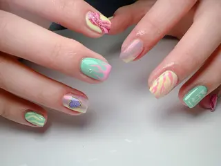 ネイル Nail Salon L'arc所属・💊大阪/心斎橋 moni🧠のネイルデザイン