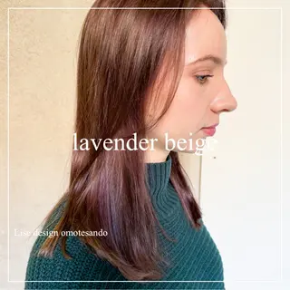 ミディアム カラー パーマ ヘアアレンジ メンズ 表参道Lise おおいしおりのヘアスタイル