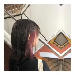 ショート カラー ヘアアレンジ Joshua / 素髪改善のヘアスタイル