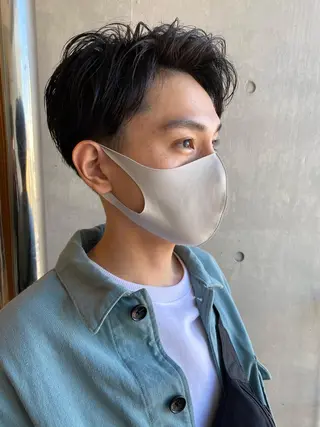 パーマ メンズ 菅原 英 /メンズカットのヘアスタイル