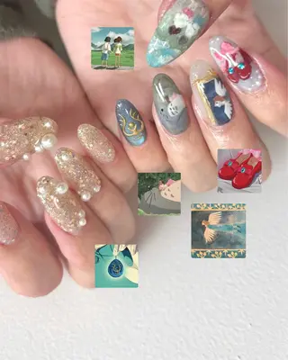 ネイル ネイルエルーシェ所属・Manatsu🌻 立川ネイリストのネイルデザイン