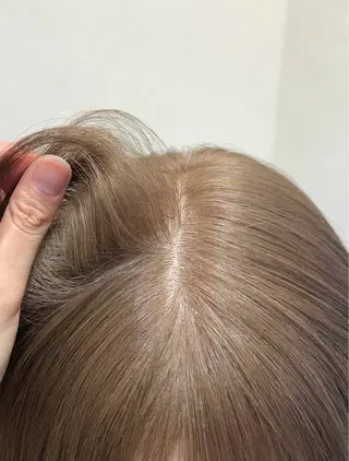 ロング カラー ﾐﾚｲ/ﾐﾙｸﾃｨｰ ｶﾗｰ/梅田美容室のヘアスタイル