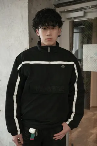 ショート メンズ フェザーパーマ/ 山口大輝のヘアスタイル