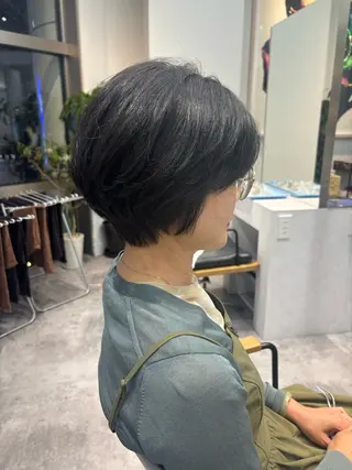 ショート カラー ヘアアレンジ レイヤー/メンズ🥑 マエダアズミ🥑のヘアスタイル