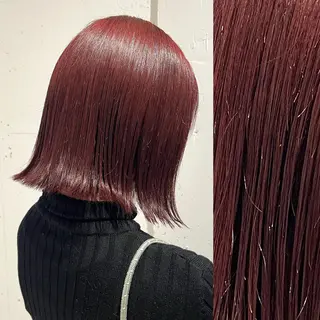ミディアム カラー ヘアアレンジ stylist ◎RUKI.のヘアスタイル