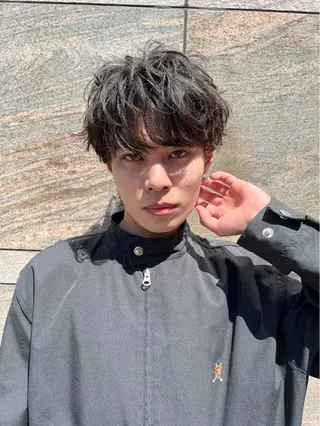 パーマ メンズ 🌀メンズカット メンズパーマ🌀のヘアスタイル