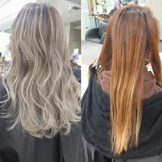 ロング カラー 艶髪✨ブリーチ職人 井手正康のヘアスタイル