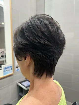 ショート パーマ ferna所属・吉野 正啓のヘアスタイル