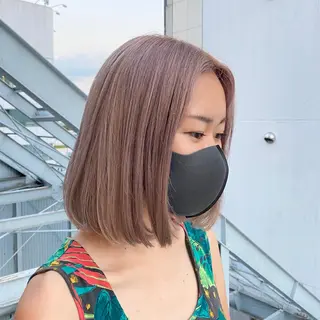 ショート カラー 💖暖色・ハイトーン 🐈みおり💖のヘアスタイル