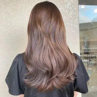 ロング カラー 韓国レイヤー/ 顔周り💕田中将吾のヘアスタイル