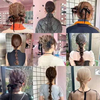 ヘアアレンジ SAKURA 髪質改善/ヘアセットのヘアスタイル