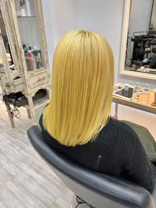 ミディアム カラー くさかみさき🌼暖色 /耳つぼ/オタク🌼のヘアスタイル