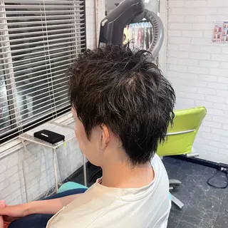 ショート ヘアアレンジ メンズ Kimura Shinyaのヘアスタイル