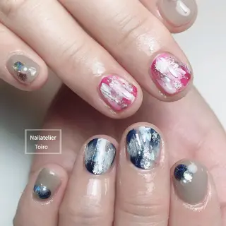 ショート ネイル ☺︎山部 志麻☺︎のネイルデザイン