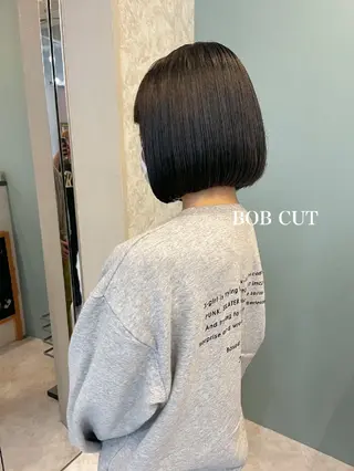 ショート 暗髪艶カラー/ 髪質改善TR/maiのヘアスタイル