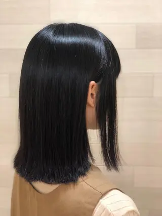 ミディアム 髪質改善カラー🎗️ 滝沢純のヘアスタイル