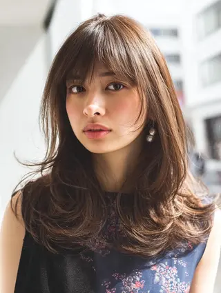 ミディアム 生艶髪＆レイヤー🔔 渋谷お薦めNo.1✨のヘアスタイル