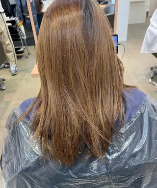 ロング 韓国/髪質改善💘 櫻井かれんのヘアスタイル