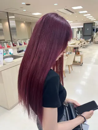 カラー 🎀暖色カラー/透明 感カラー/ひな🎀のヘアスタイル