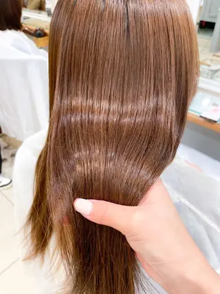 ロング カラー ✨カラー支持No.1 🧸ワキ カナコ🧸のヘアスタイル